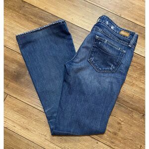 PAIGE Laurel Canyon Blue Jeans Low Rise Boot Cut 29X30 MSRP $229